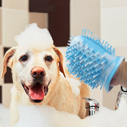 2-in-1 Pfotenreiniger für Hunde